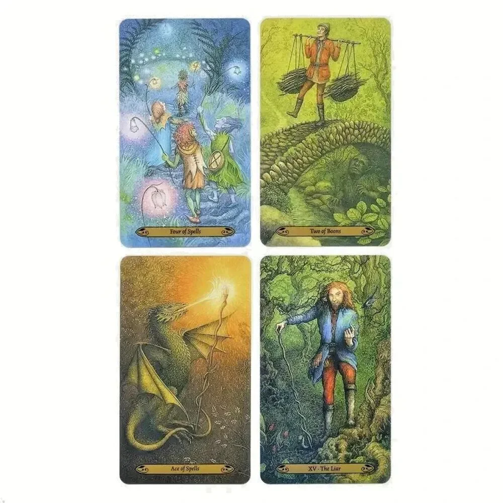 Forest of Enchantment Tarot – A Mystical 78-Card Deck & E-Guidebook, Pocket Ed.